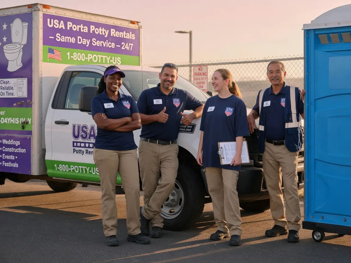 Porta Potty Rental company in Giddings, TX